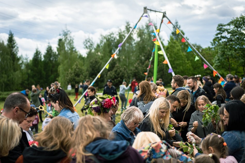 Piknik z okazji letniego przesilenia parku Ocalałych