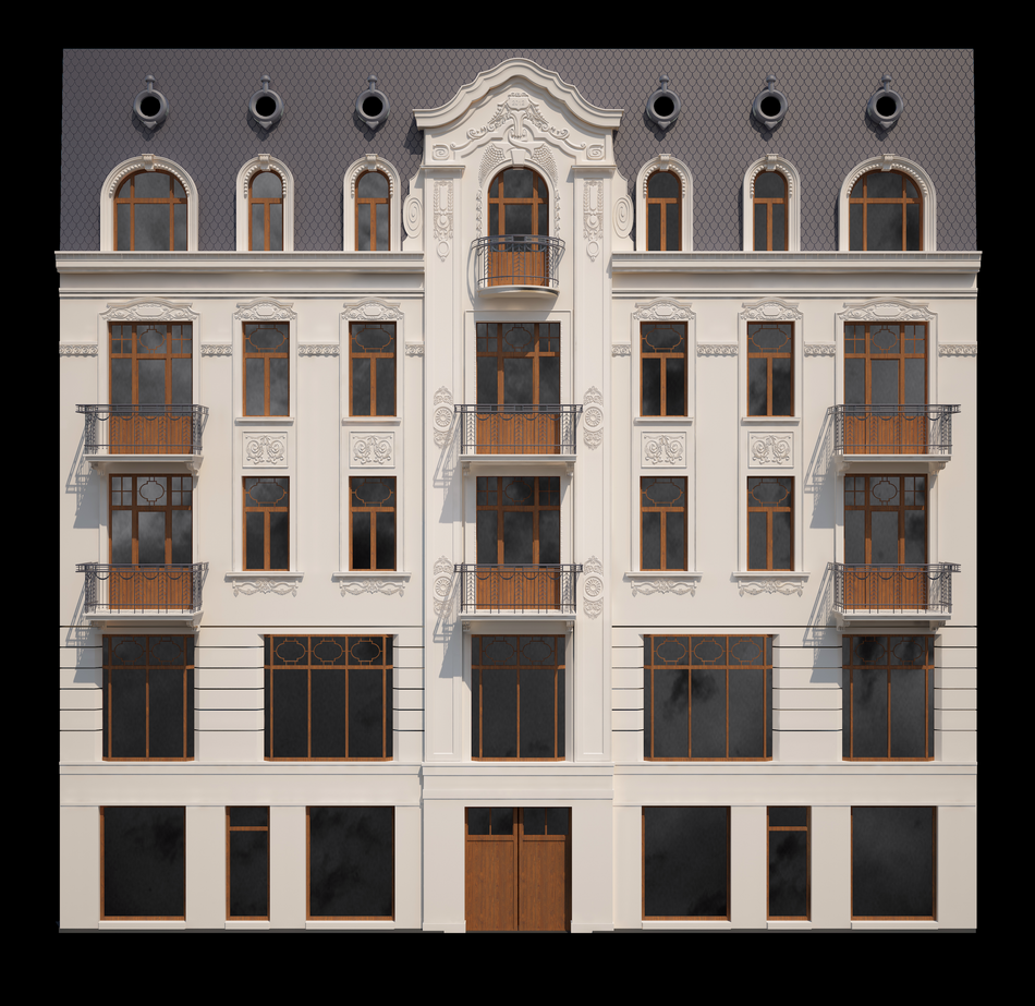 Wizualizacja budynku, jaki powstanie przy ul. Piotrkowskiej 58