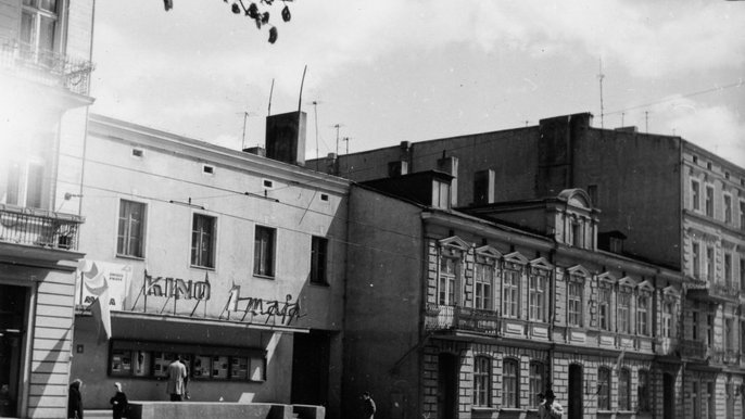 Kino 1 maja w 1960 r. - fot. Archiwum