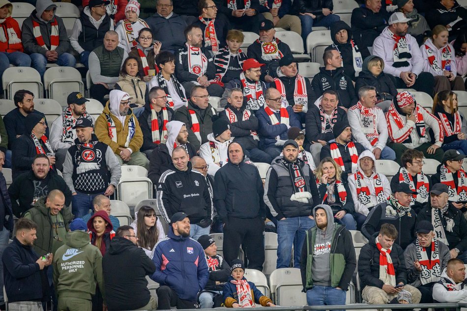 Kibice na meczu ŁKS Łódź z Odrą Opole. Byłeś/aś? Znajdź się w galerii!