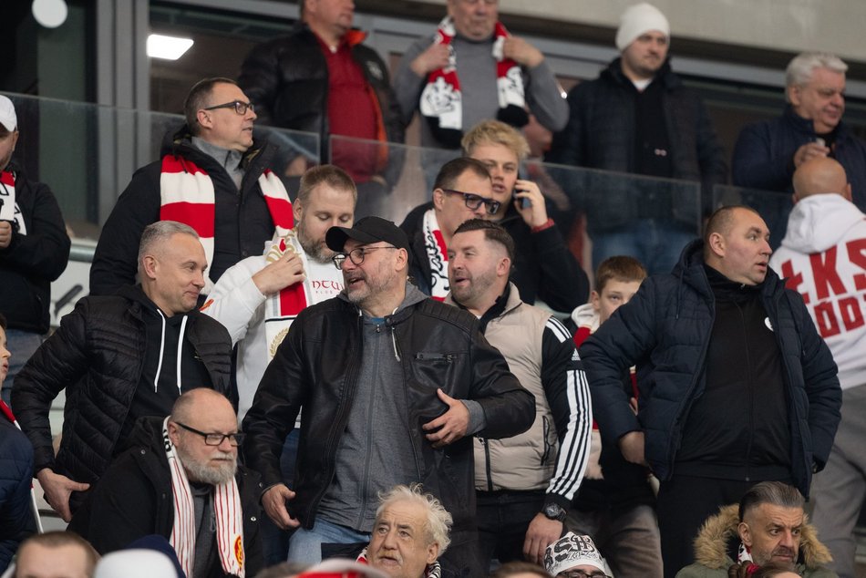 Kibice na meczu ŁKS Łódź z Miedzią Legnica. Odszukaj się w naszej galerii