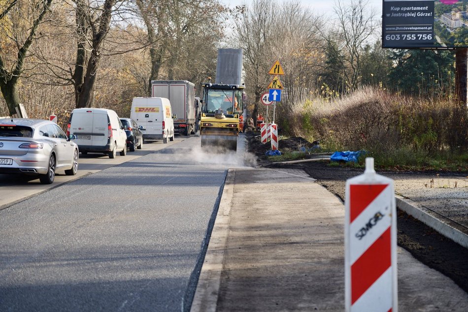 Łódź. Remont ul. Brzezińskiej w Łodzi