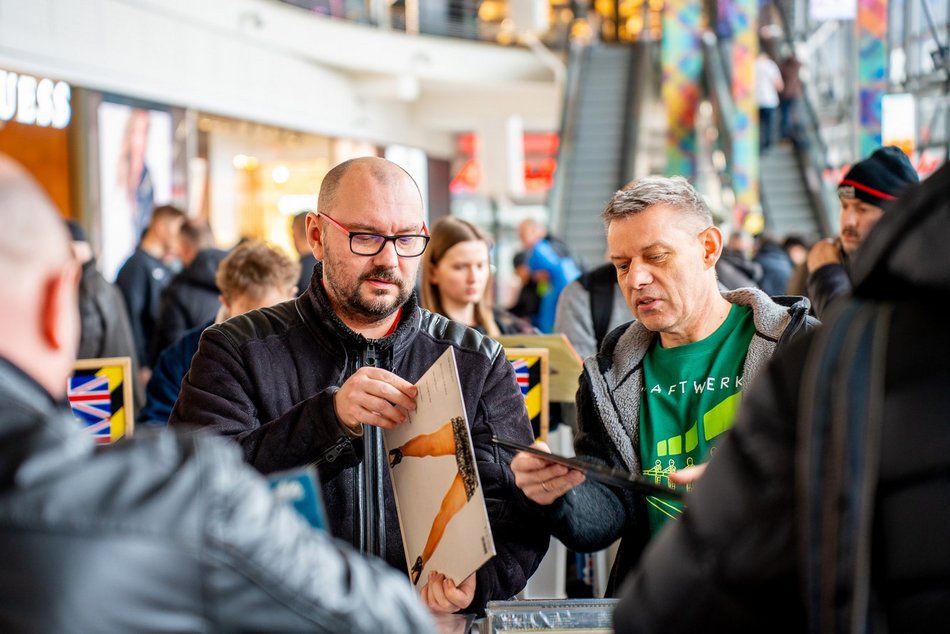 Łódź. Giełda winyli w Manufakturze
