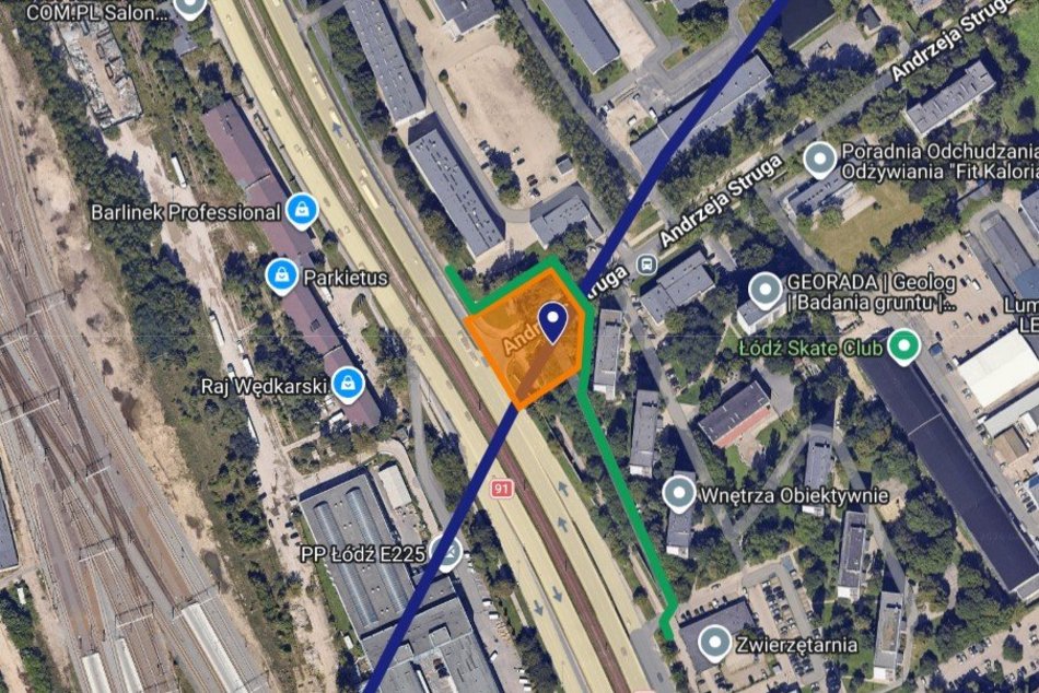 Kolej Dużych Prędkości w Łodzi. Nowa interaktywna mapa