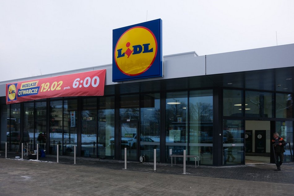 Łódź. Nowy Lidl w Łodzi
