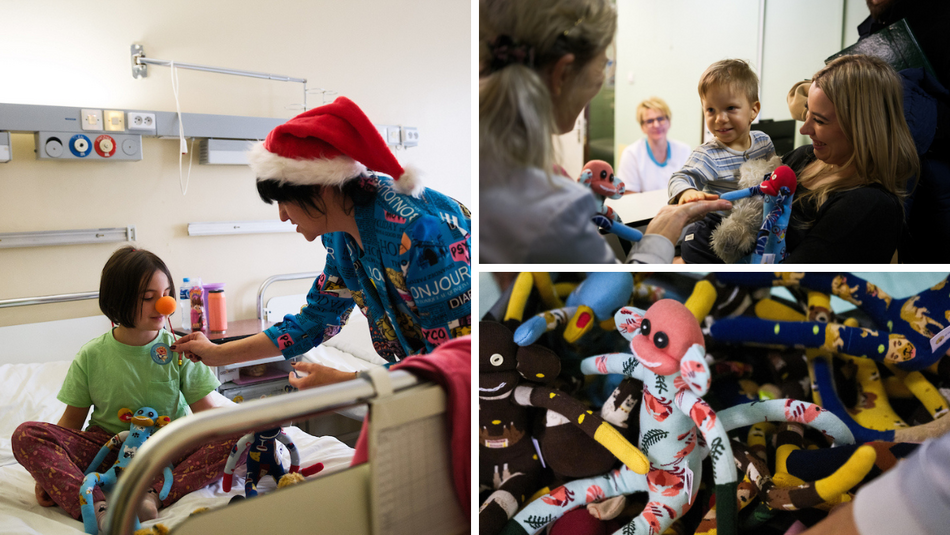 Łódź. Wyjątkowe prezenty dla pacjentów Matki Polki