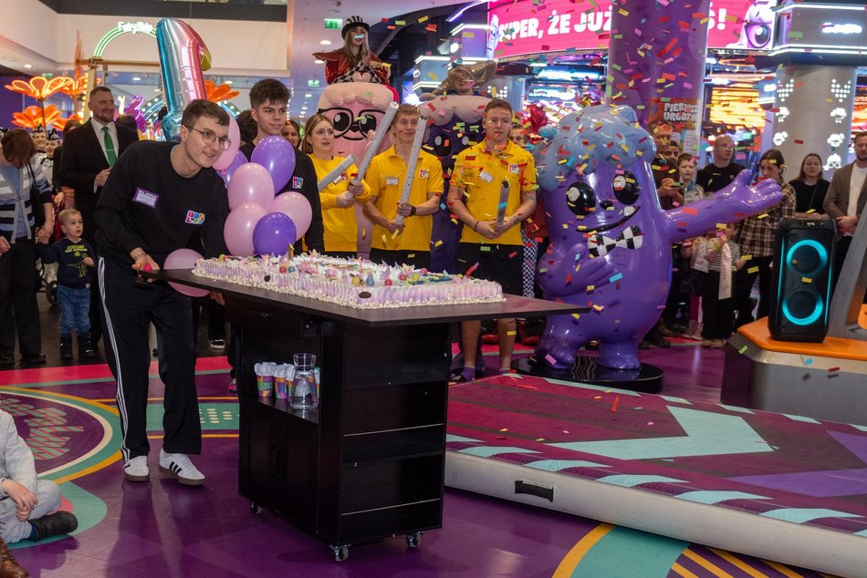 Łódź. Pierwsze urodziny Hopa Lupa w Łodzi! Zobacz, jak bawili się mali i duzi Łodzianie