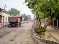 Remont Tuszyńskiej w Łodzi. Widać już nową podbudowę