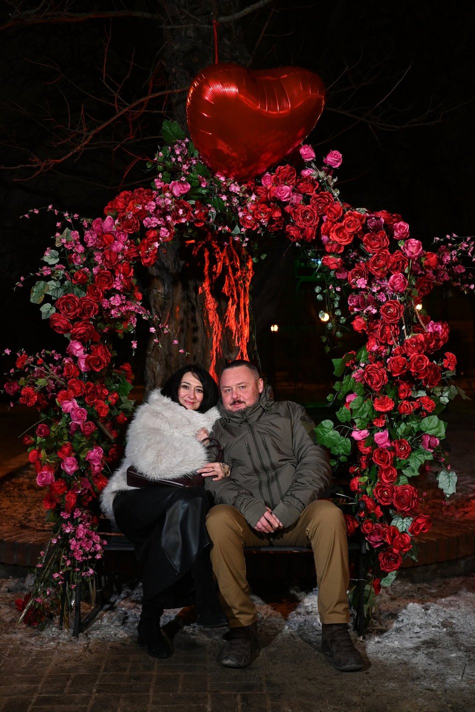 Łódź. Walentynki w Pasażu Rubinsteina w Łodzi. Aż czuć miłość w powietrzu!