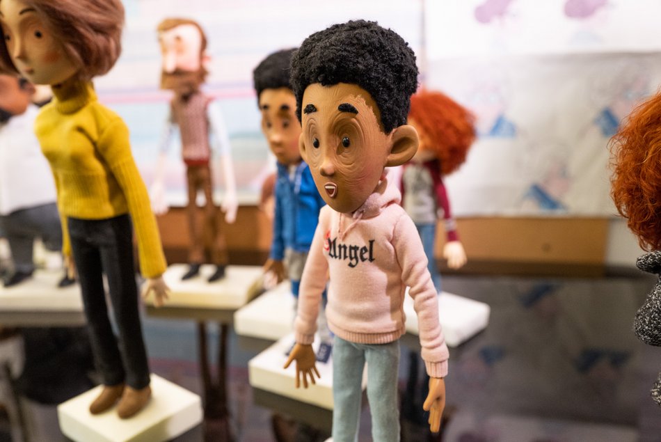 Łódzkie lalki do filmu „Lola i pianino hałasów” w reżyserii Augusto Zanovello