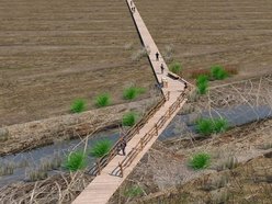 Nowa atrakcja w Łódzkiem! Kładka do średniowiecznego grodziska