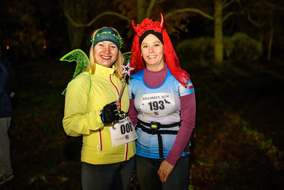 Łódź. Halloween Run w parku na Zdrowiu. Tak bawią się biegacze z Łodzi!
