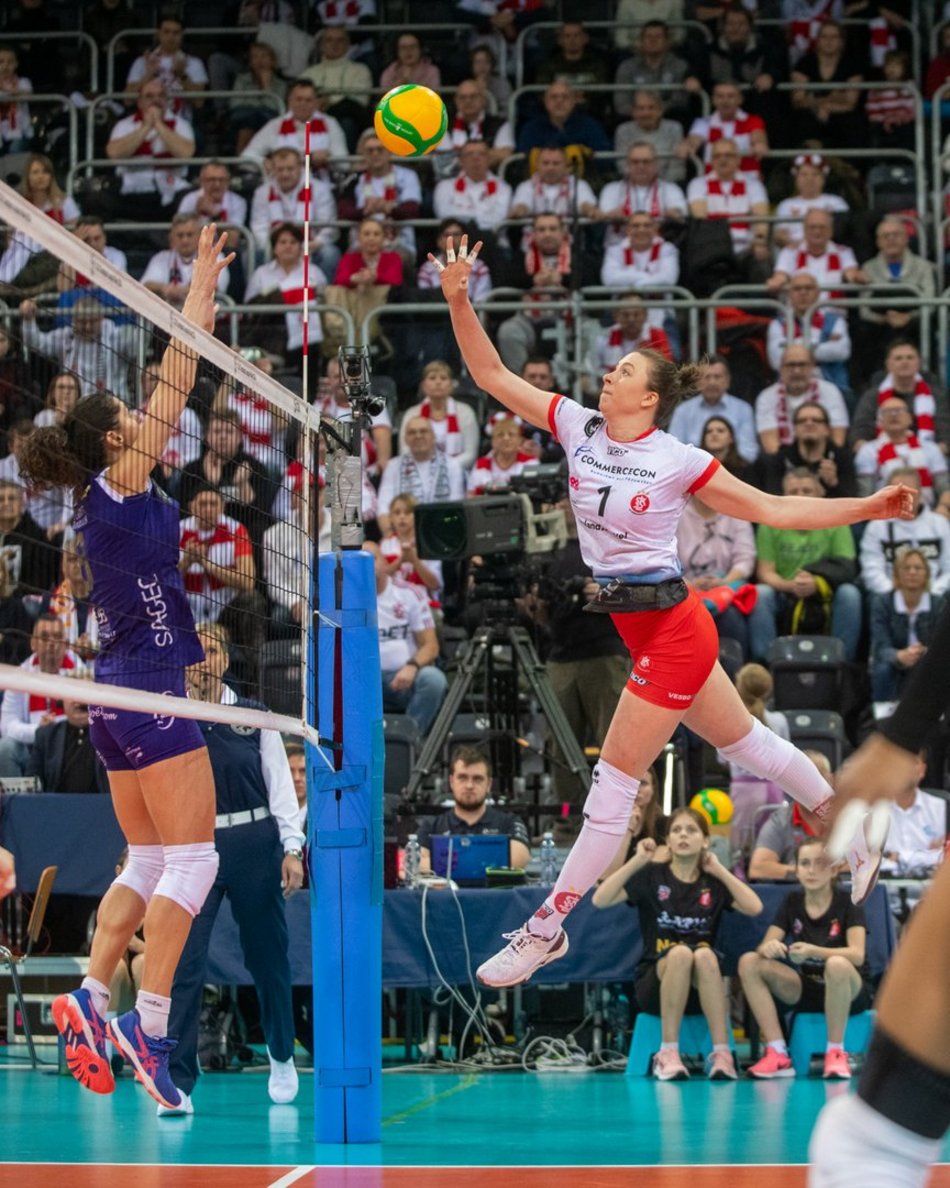 siatkarki podczas meczu