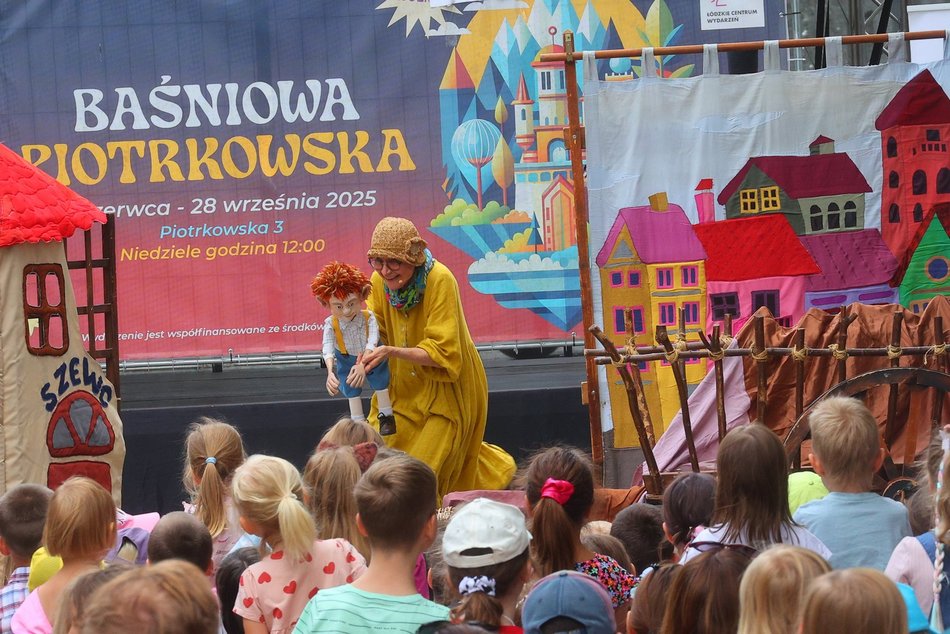 Łódź. Baśniowa Piotrkowska. Teatr Malutki wystąpił przed liczną publicznością!