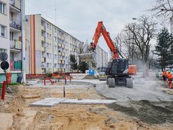 Łódź. Remont ul. Wioślarskiej w Łodzi