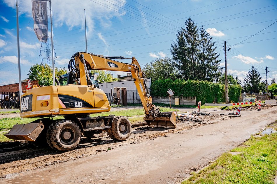 Łódź. Remont Tuszyńskiej w Łodzi. Trwają prace na kolejnym odcinku