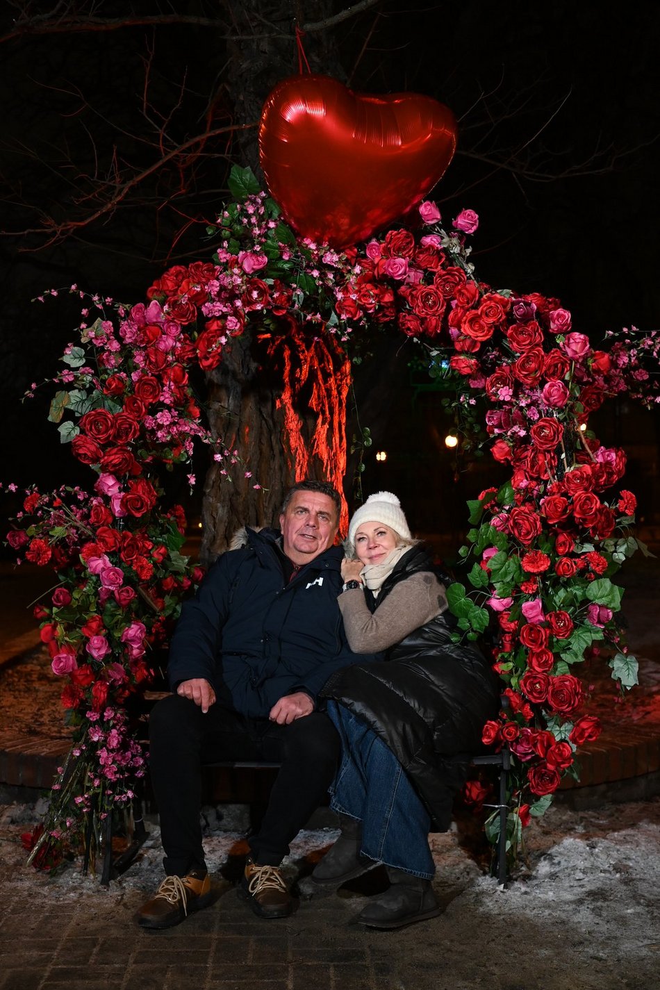 Łódź. Walentynki w Pasażu Rubinsteina w Łodzi. Aż czuć miłość w powietrzu!