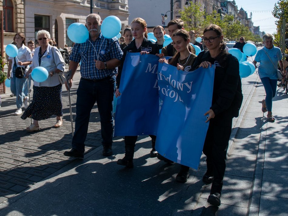 Marsz dla pokoju w Łodzi