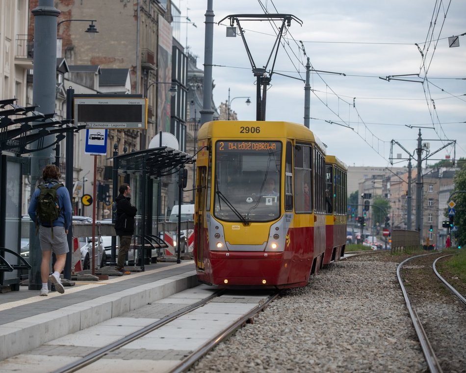 Przystanki tramwajowe na Zachodniej już gotowe