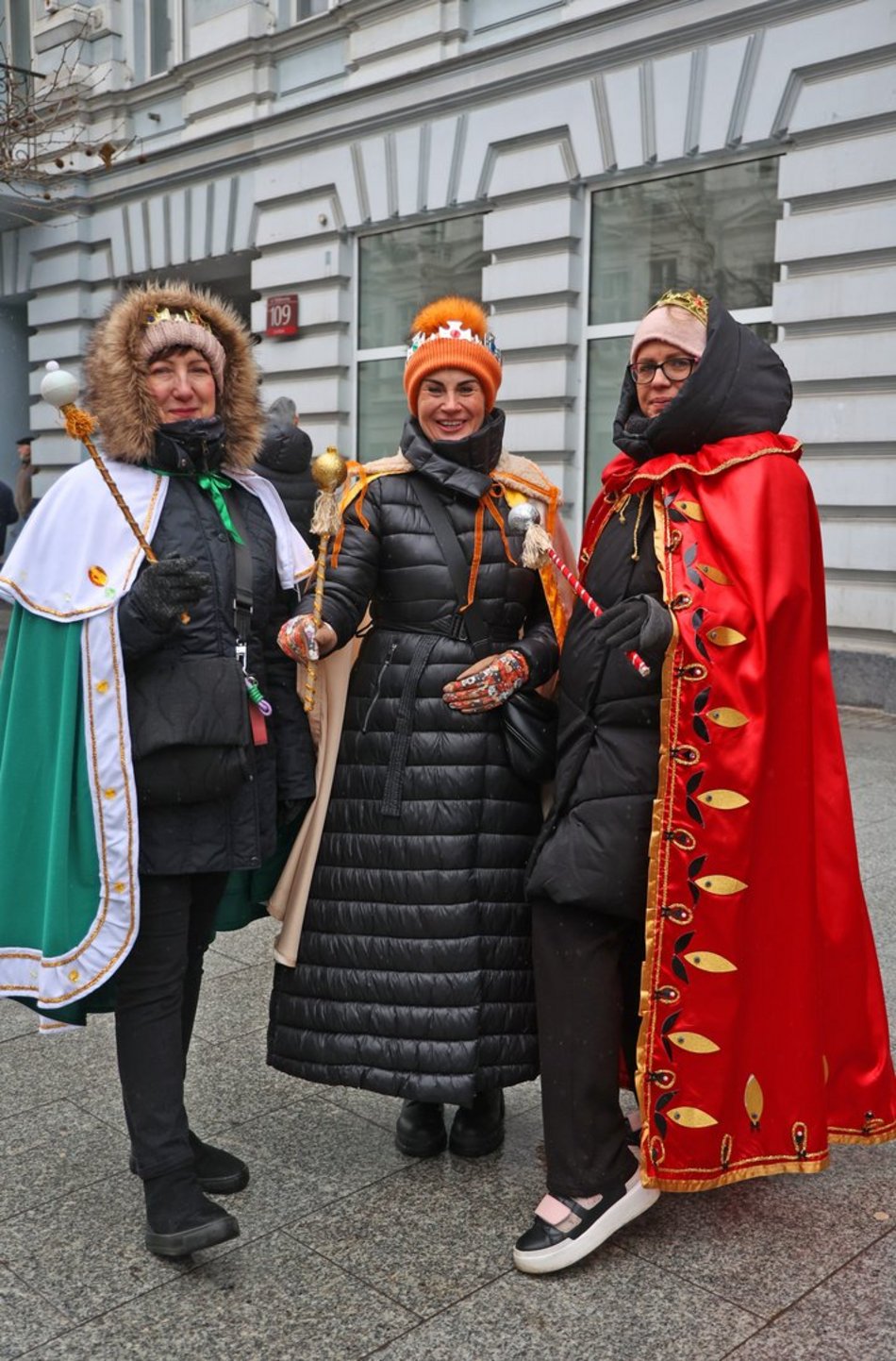 Orszak Trzech Króli na ul. Piotrkowskiej w Łodzi