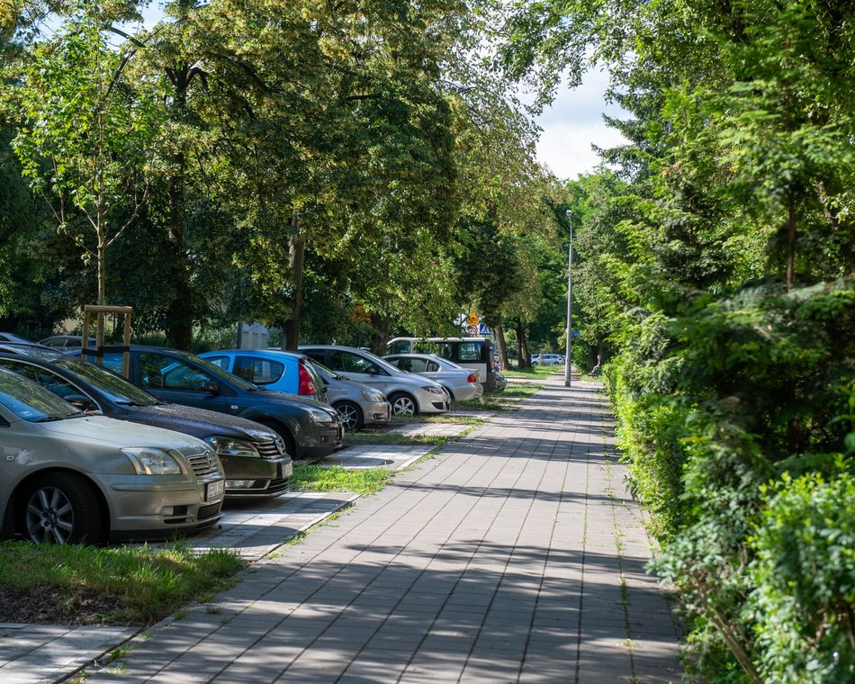 Ulica Ossowskiego po remoncie 