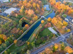 Park Helenów w jesiennej scenerii