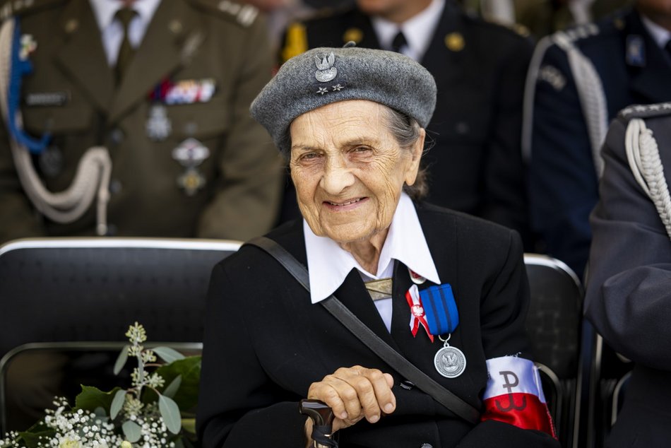 Piknik militarny w parku Helenów