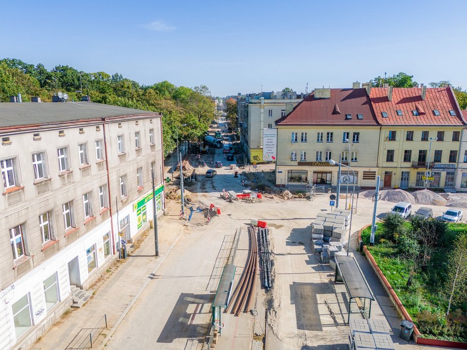 Remont ul. Przybyszewskiego