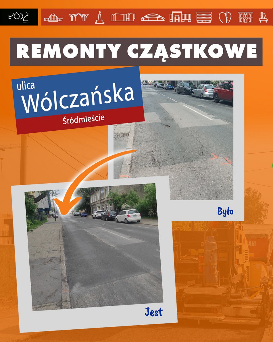 Wólczańska po remoncie 