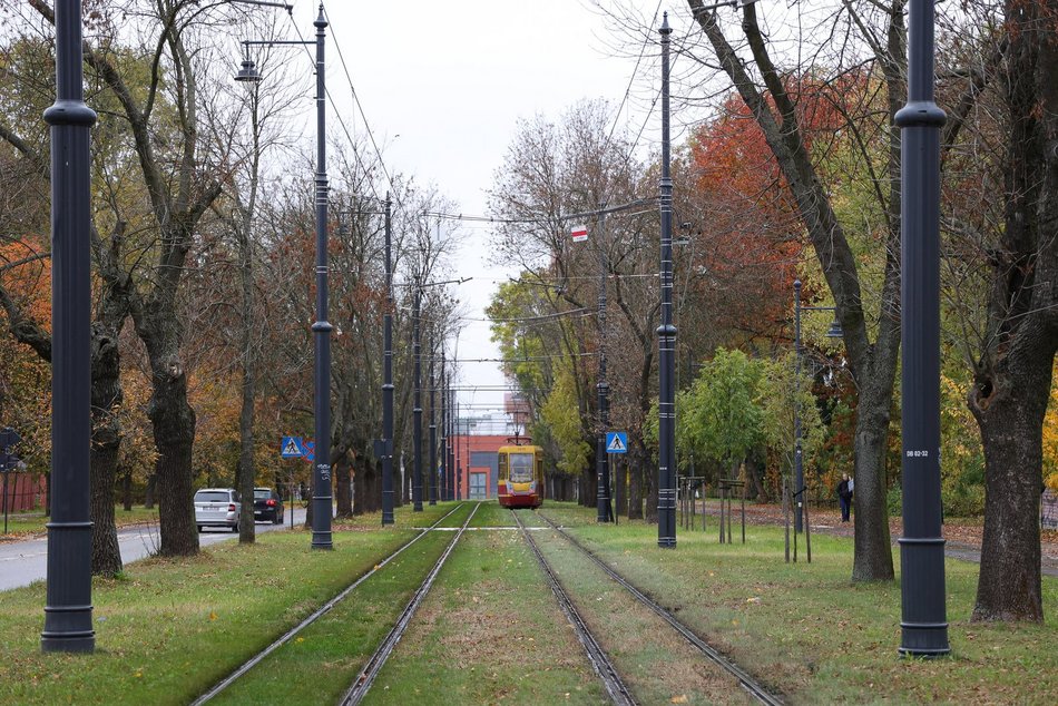 Łódź. Ulica Dąbrowskiego