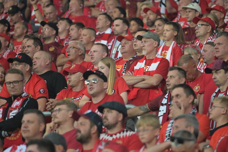 Łódź. Kibice na meczu Widzewa Łódź z Wisłą Płock. Byłeś? Odszukaj się w galerii