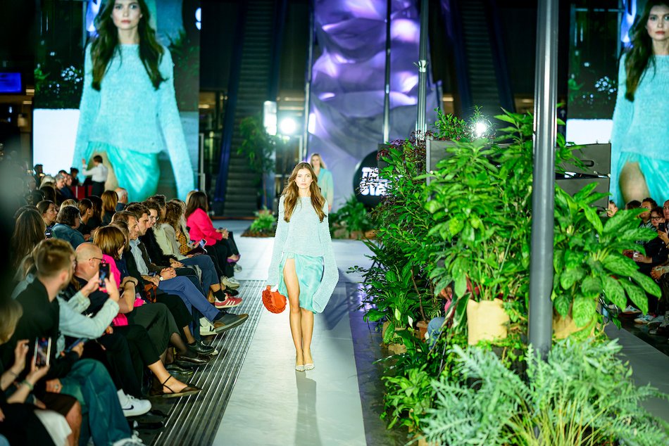 Łódź. Trend Station. Niezwykły pokaz mody na dworcu Łódź Fabryczna