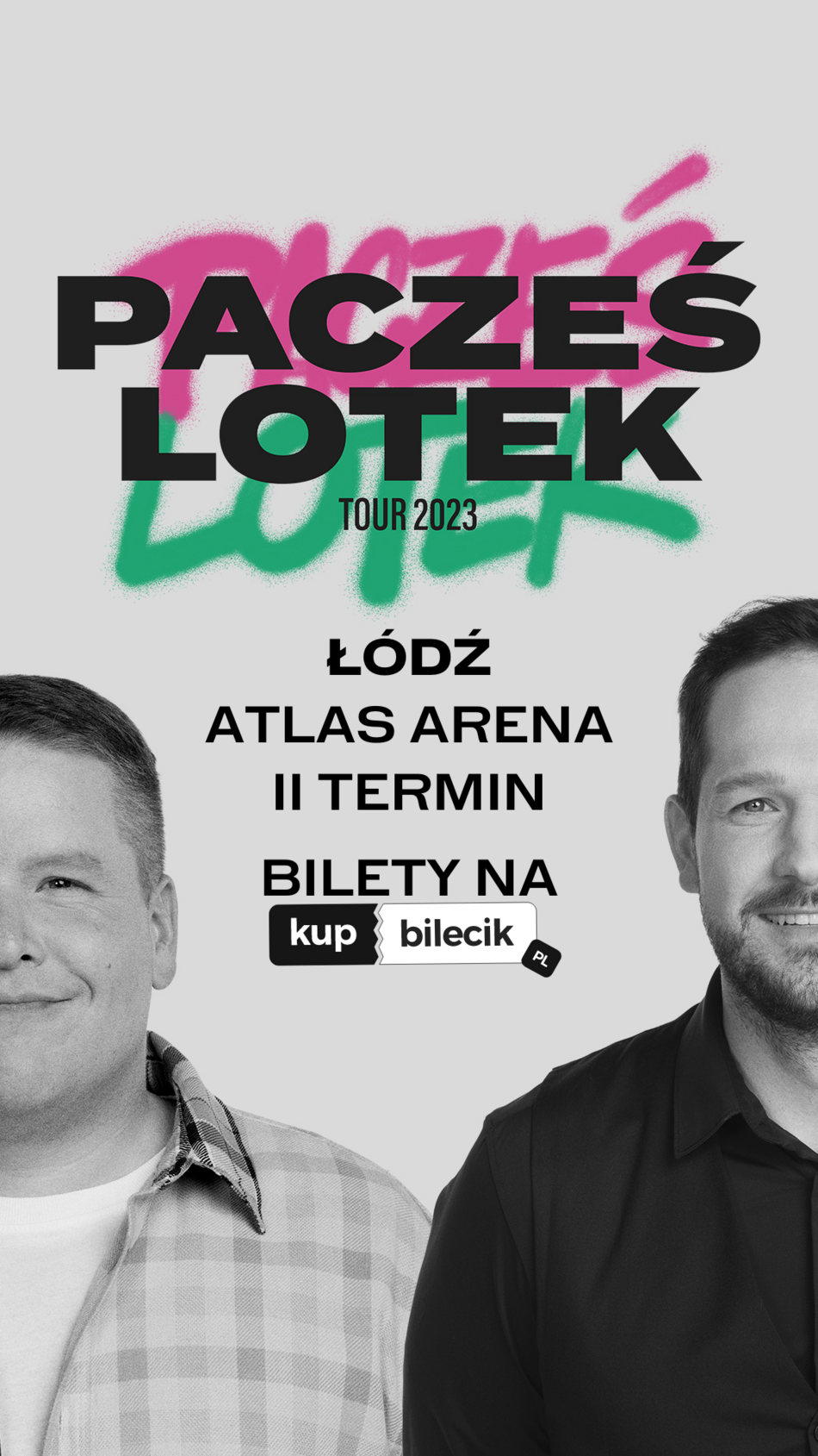 plakat zapraszający na imprezę w Atlas Arenie