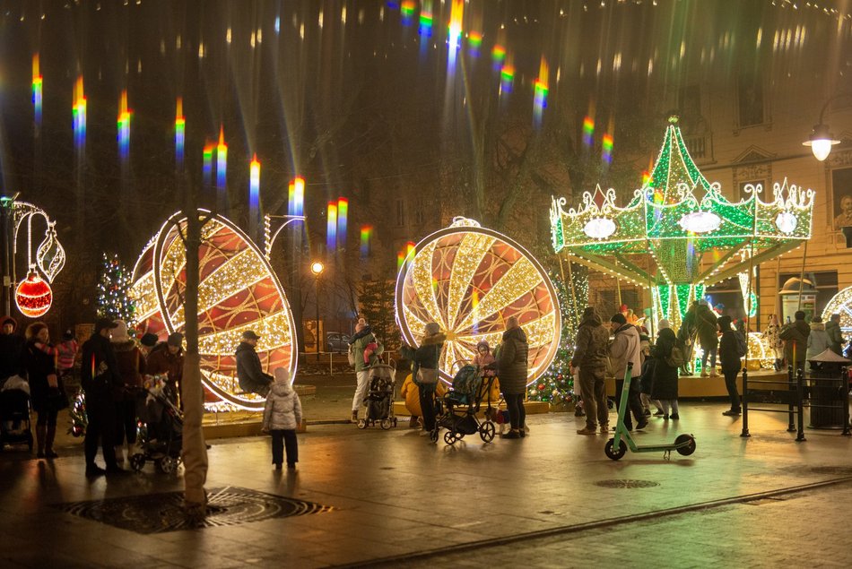 Iluminacje na Piotrkowskiej