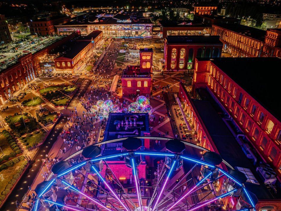 Light Move Festival 2024. Tak rozświetlonej Manufaktury jeszcze nie widziałeś!