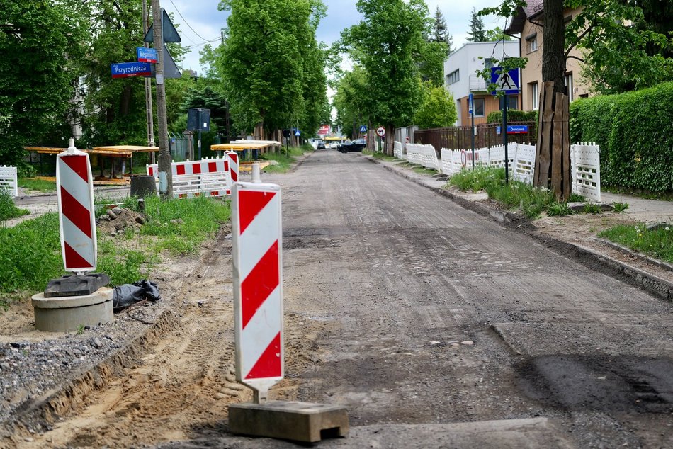 Łódź. Remont Biegańskiego