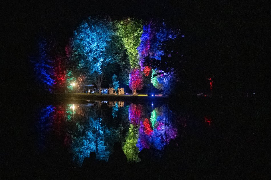 Łódź. Noc Świętojańska w Ogrodzie Botanicznym w Łodzi
