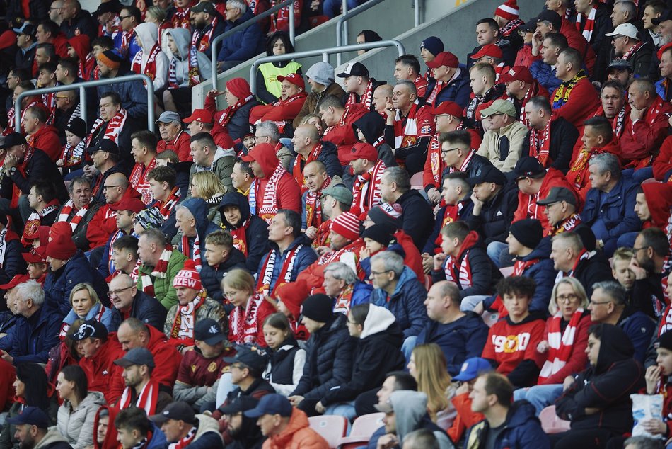Kibice na meczu Widzewa Łódź z Motorem Lublin. Byłeś? Odszukaj się na trybunach