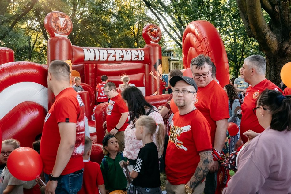 Widzew Łódź zaprezentowany! Byłeś/aś w parku Widzewskim? Odszukaj się w galerii!