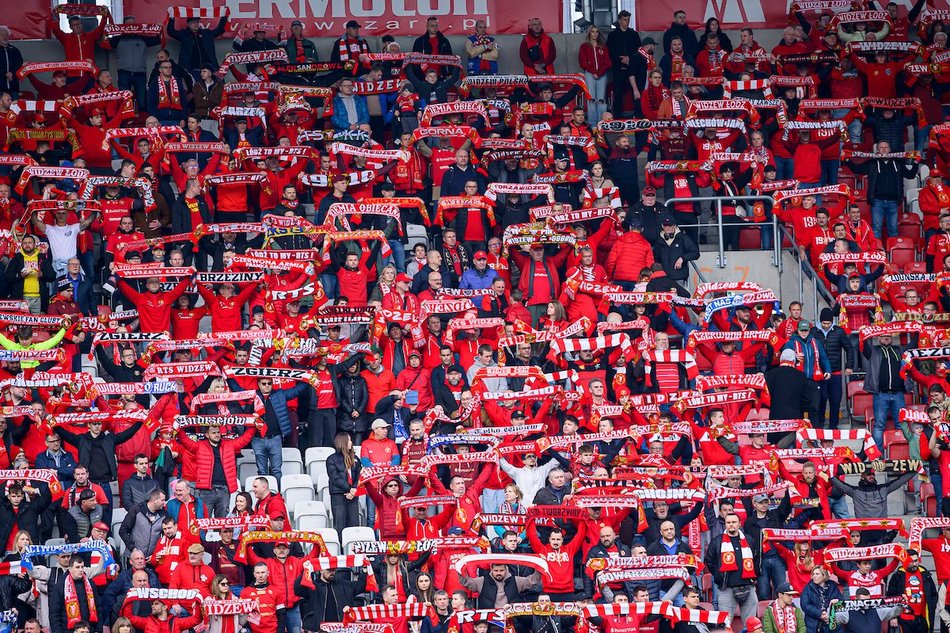 Łódź. Kibice na meczu Widzewa Łódź z Puszczą Niepołomice. Byłeś? Odszukaj się w galerii
