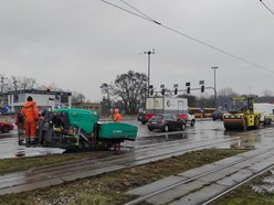 Remont drogi na ul. Aleksandrowskiej