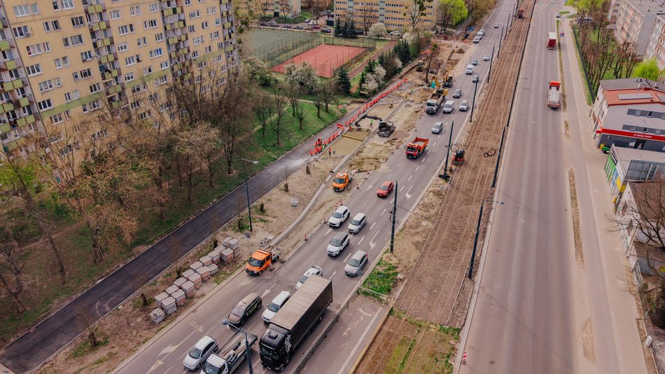 Łódź. Remont Śmigłego-Rydza i Niższej. Zmiany w ruchu i MPK