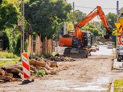 Łódź. Remont Tuszyńskiej w Łodzi. Trwają prace na kolejnym odcinku