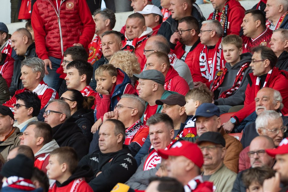 Łódź. Kibice na meczu Widzew Łódź - Lechia Gdańsk. Byłeś/aś? Znajdź się na trybunach!