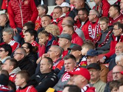 Łódź. Kibice na meczu Widzew Łódź - Lechia Gdańsk. Byłeś/aś? Znajdź się na trybunach!