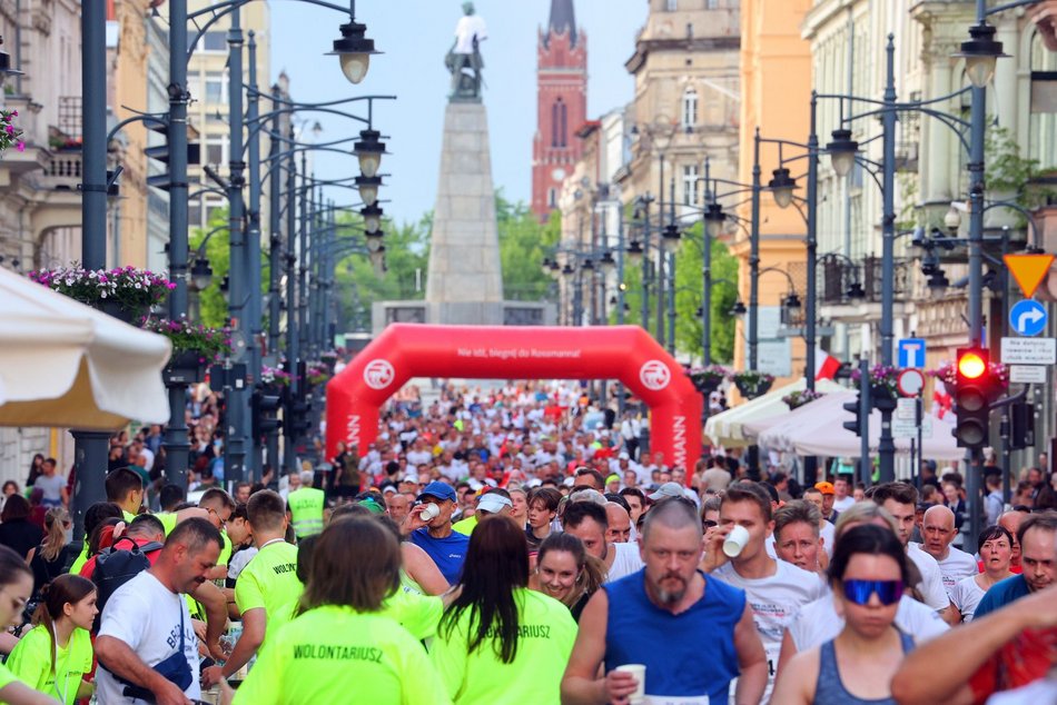 Bieg Ulicą Piotrkowską Rossmann Run 2024