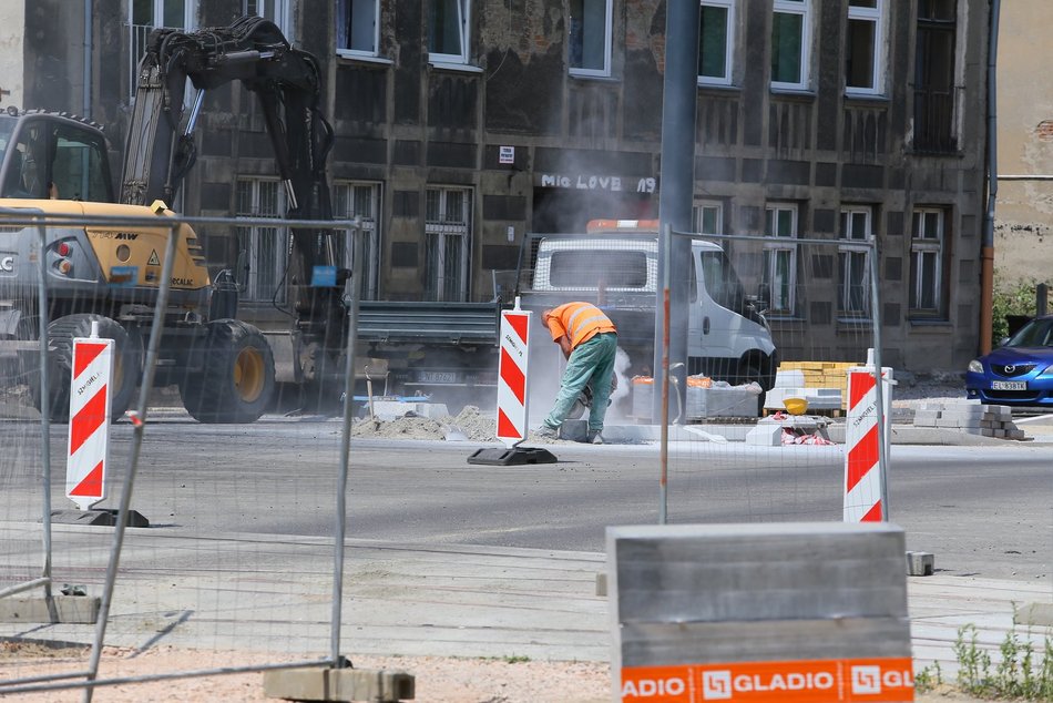 Remont Wojska Polskiego. Kolejny odcinek otwarty. Głowackiego z możliwością wjazdu