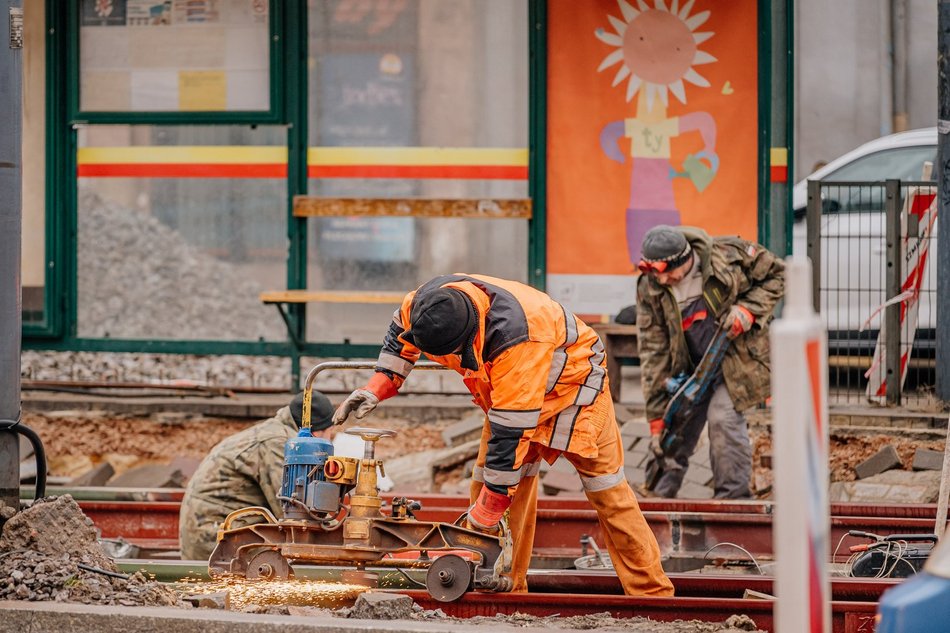 Remont skrzyżowania Legionów i Zachodniej