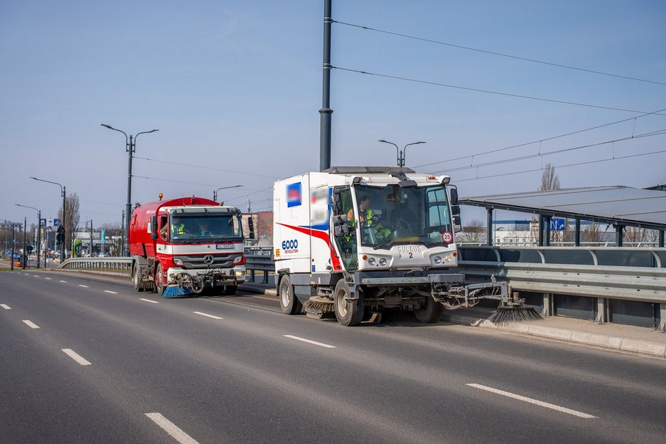 Łódź. Kolejny dzień wielkiego sprzątania w Łodzi. Na których ulicach pracują ekipy porządkowe?