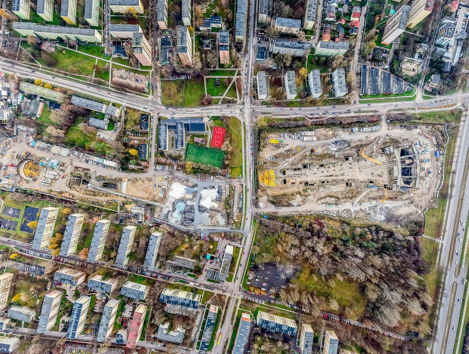 Tunel pod Łodzią. Budowa stacji Łódź Koziny nie zwalnia tempa